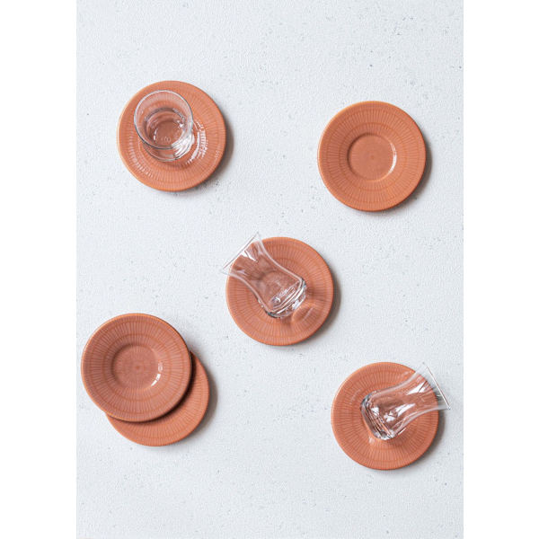 Keramiskt fatset (6 delar) NON0037