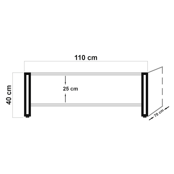 Soffbord Cosmo Rectus