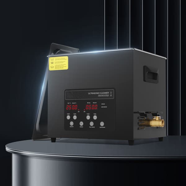 10L ultralydsrenser, 40kHz digital varmetimer