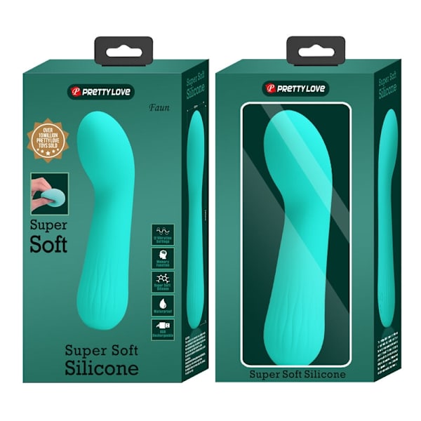 Pretty Love - Faun Uppladdningsbar Vibrator Aqua Green