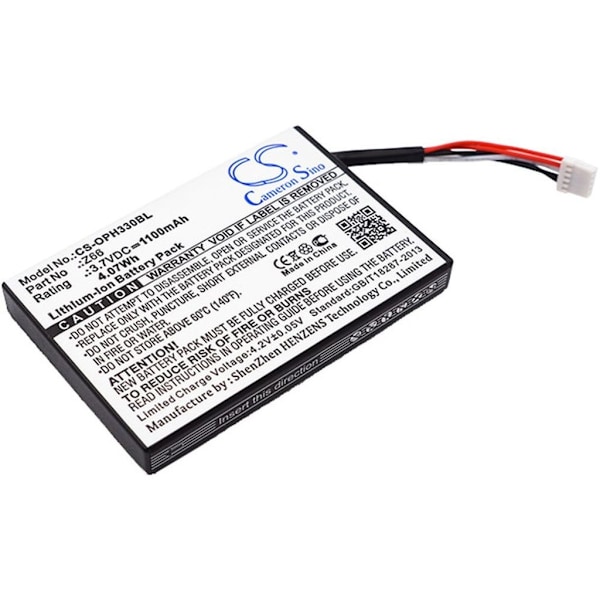 Batteri til Opticon OPI-3301 osv