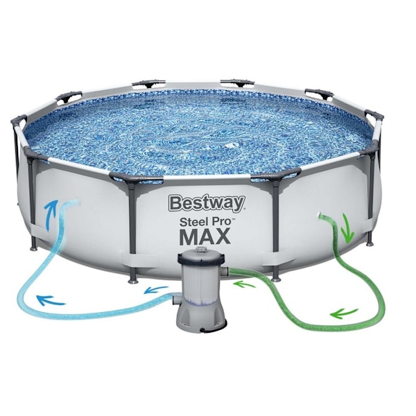 Ramme havepool 305 x 76 cm 17in1 Bestway 56406
