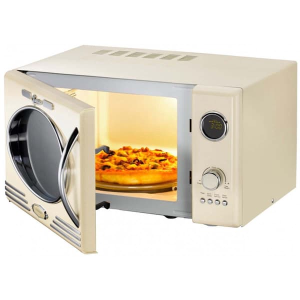 Mikrobølgeovn med grill, 800W, 23L, 12 programmer