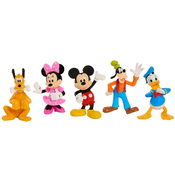 Mickey Mouse figurpakke - Sæt med 5 samlelegetøj