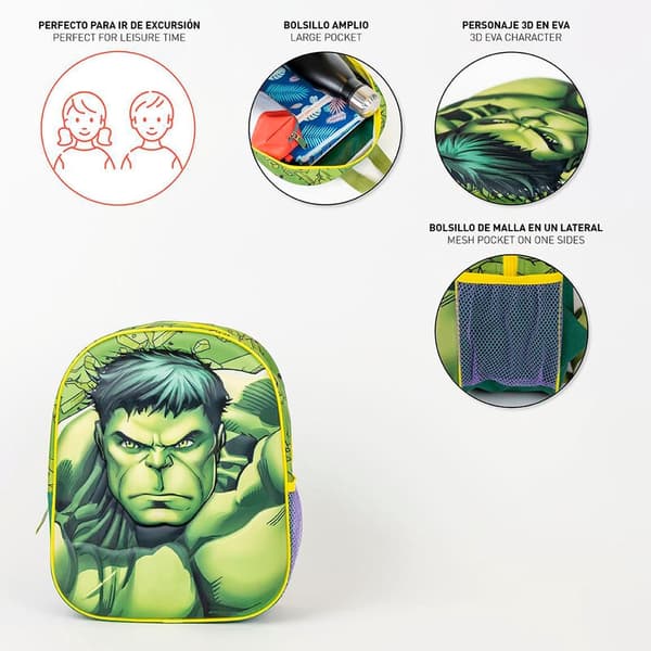 Marvel Avengers Hulk ryggsäck 31cm
