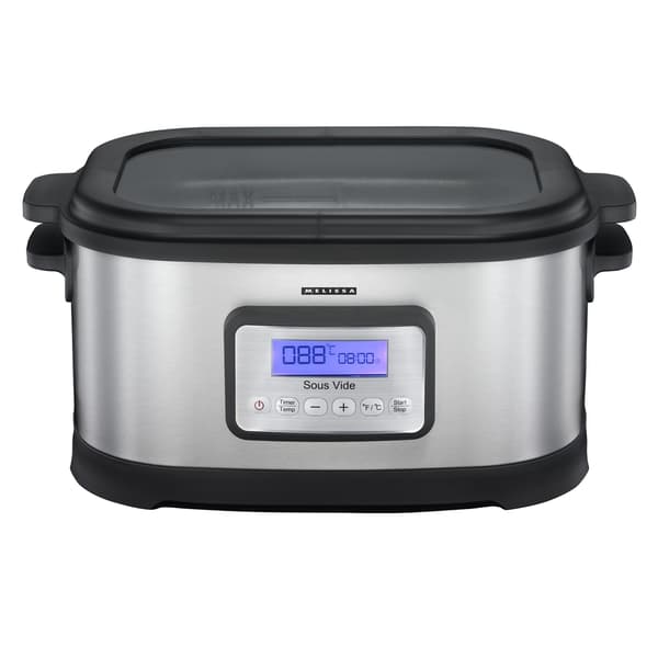 Sous Vide-komfur, 6L kapacitet, 520W, sort/rustfrit stål