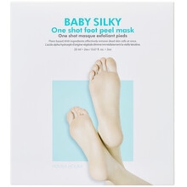 Holika Holika - Baby Silky One Shot Foot Peeling - Peelingová ma