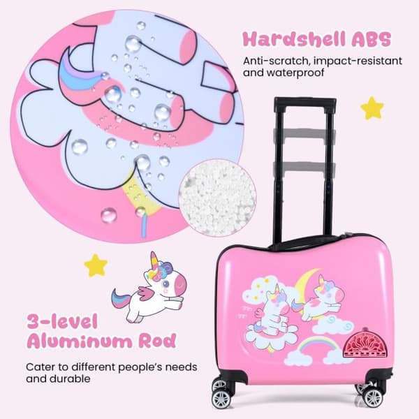 Barn 2-delat handbagageset, ryggsäck