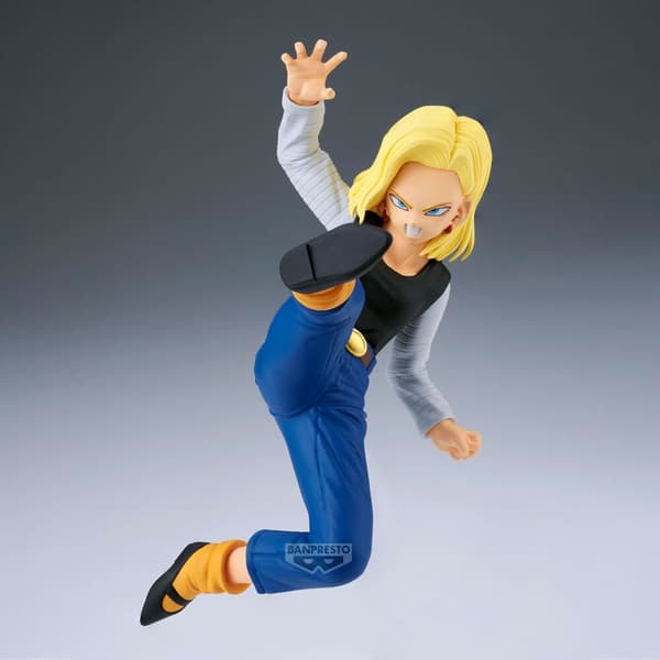 Dragon Ball Z Android 18 & Mr. Satan Action Figursæt 11-8 cm