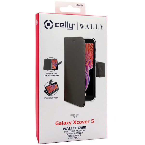 Pung etui Galaxy Xcover 5 Sort