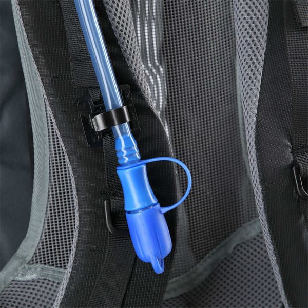 Turistryggsäck, svart, 20L kapacitet