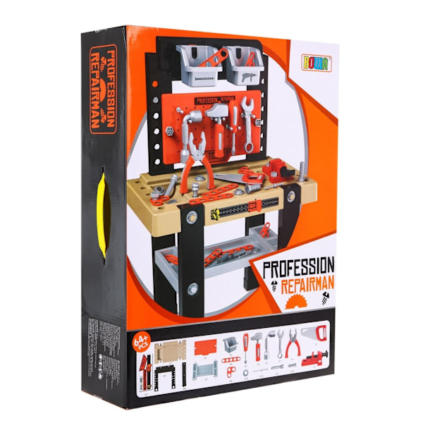 Kids DIY Tool Set - 64 delar för kreativ lek