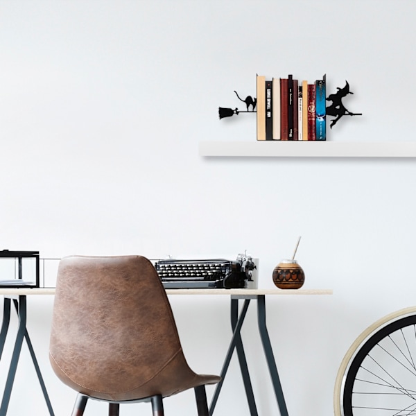 Metal Bookend Kitap tutucu 3 - musta