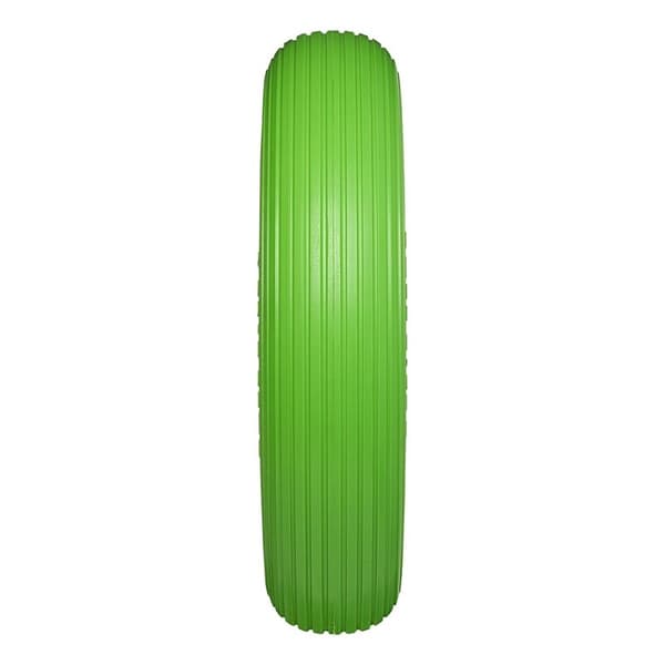 PU-däck med plastfälg 16" 4.00-8