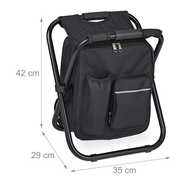 Campingstol foldbar sort