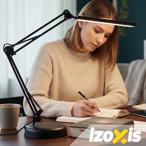 Izoxis 26357 2-i-1 tegnebordslampe