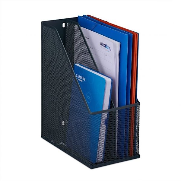 Magasinholder i mesh 2 rum