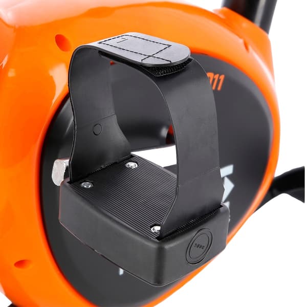 Motionscykel, sort-orange, justerbar modstand