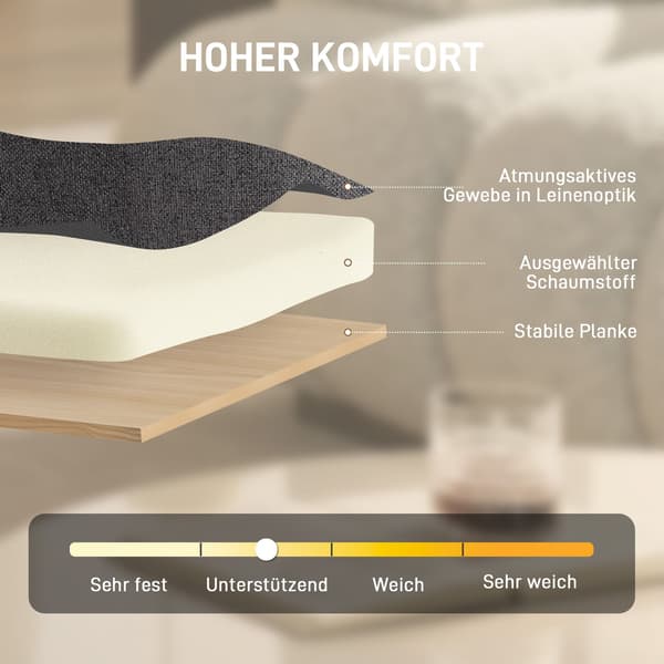 Justerbar drejestol, 62 cm sæde, mørkegrå