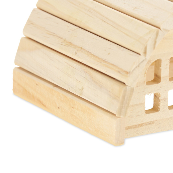 Hamsterhus i træ