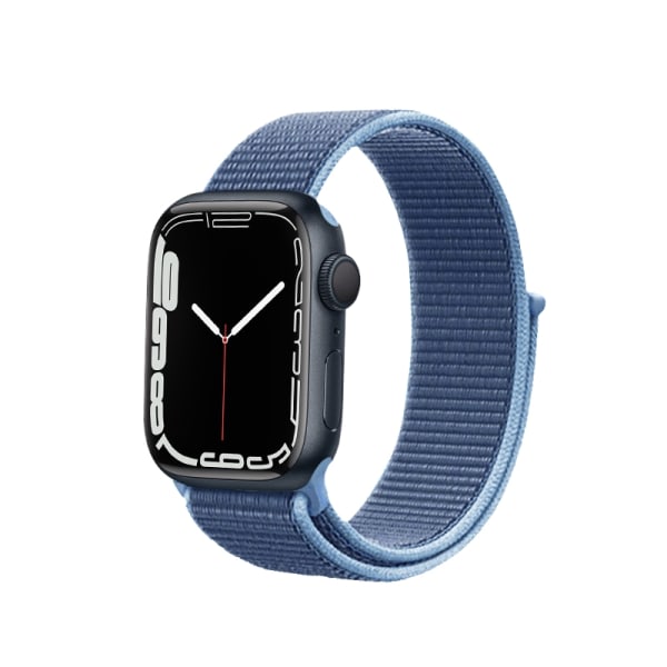 Crong Nylon Loop Apple Watchille 42/44/45mm (Ocean Blue)