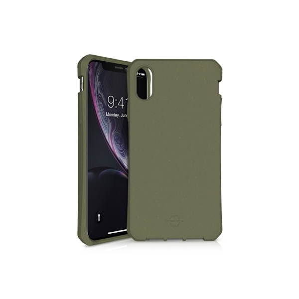 ITSKINS FERONIABIO kuori iPhone XR®:lle. Khakin vihreä
