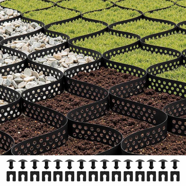 Grusgaller 5 cm djupt, 9,2 x 2,9 m HDPE