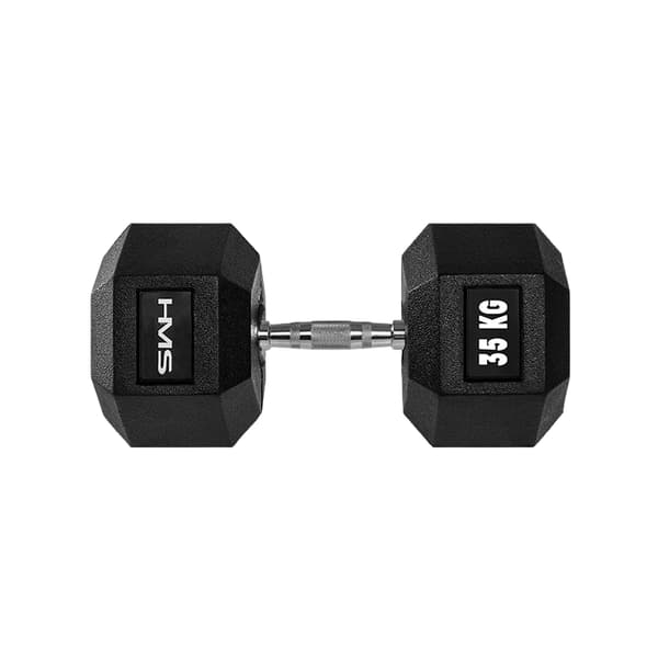 Hex Hantel 35 kg – Slitstark styrketräningsutrustning
