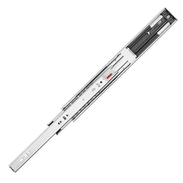 Skuffeskinner 20 tommer soft-close, fuldt udtræk, 6 par, 100 lb