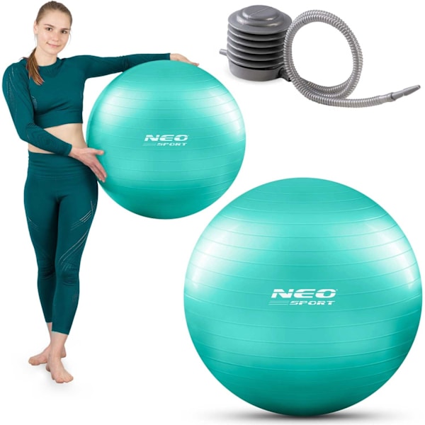 Træningsbold 65 cm NS-951 turkis