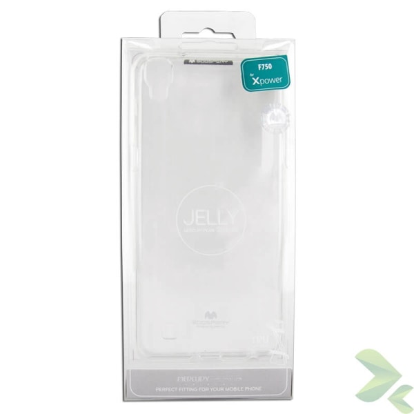 Mercury Transparent Jelly - Fodral för LG X Power (Klar)