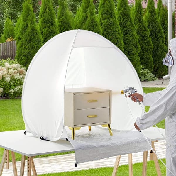 Pop-up spraymalingstelt, 40x35x40 tommer, ventileret