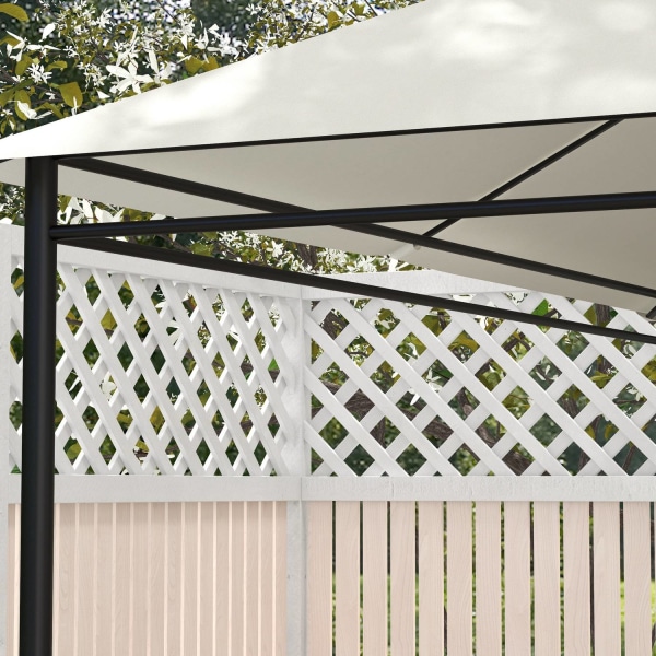 Ersättningstak För Garden Gazebo 3,97X2,97M Uv-Skydd, Vattentätt