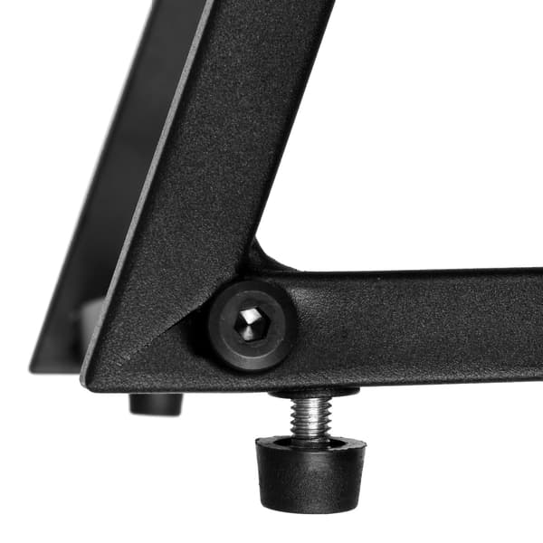 Loft plantestativ, sort stål, 62 cm