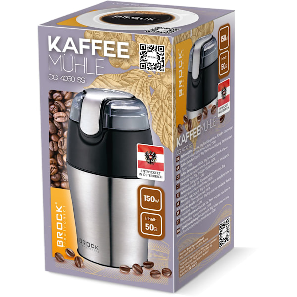 Kahvimylly CG 4050 SS, 150W