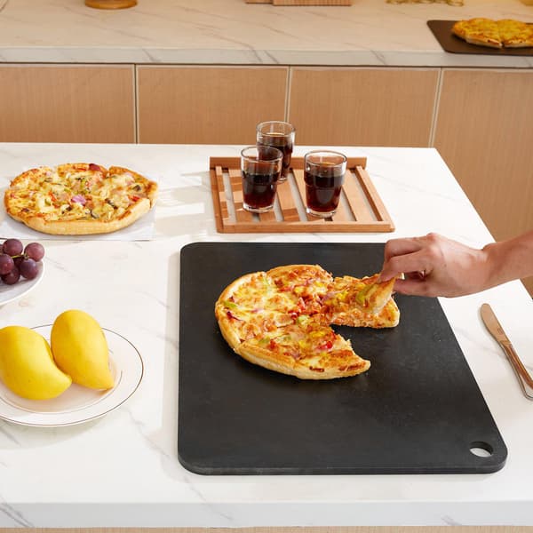Pizza stålplade 20 x 14 tommer, 3/8 tommer kulstofstål