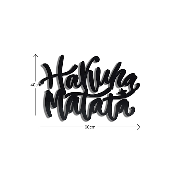 Dekorativ ledbelysning Hakuna Matata - Gul