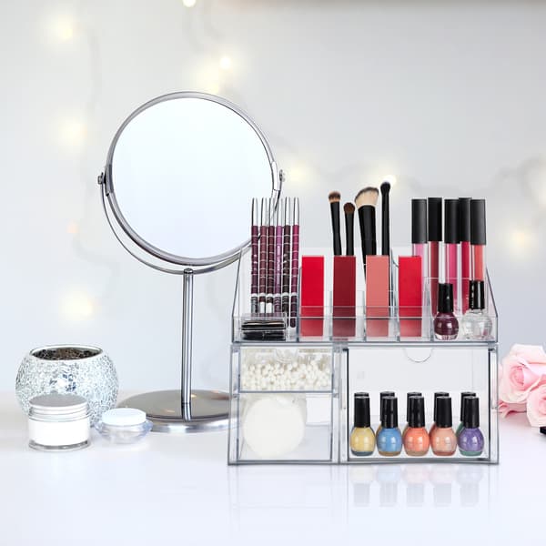 Makeup opbevaringsboks med skuffer, 14 rum
