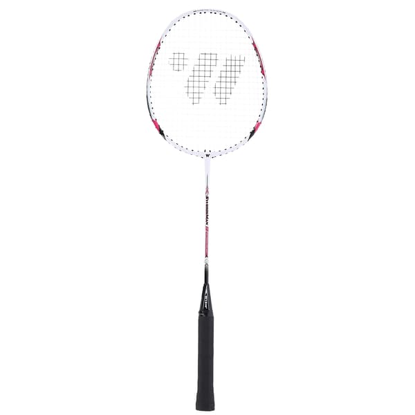Badmintonracket, stål, röd, lätt