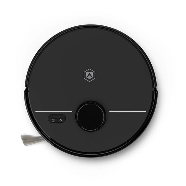 Robotstøvsuger, Lasernavigation, Wi-Fi, Sort