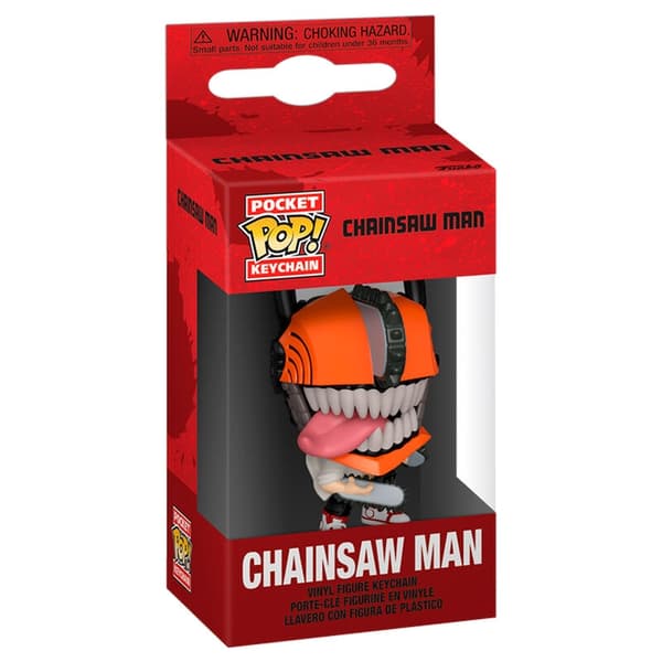 Chainsaw Man Pocket POP-avaimenperä - Keräilyfiguuri