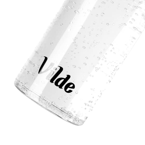 Glasvattenflaska 750ml med bambulock