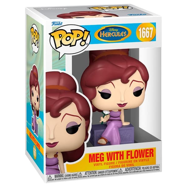 POP-figur Disney Hercules Meg med blomst