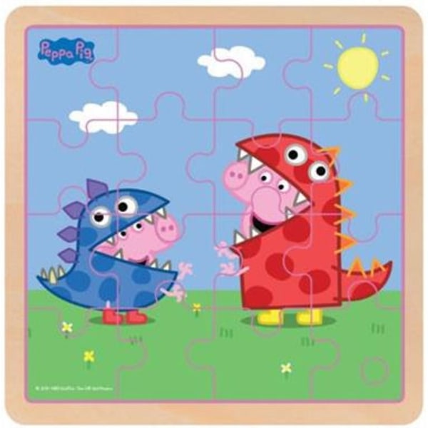 Peppa Pig træpuslespil D