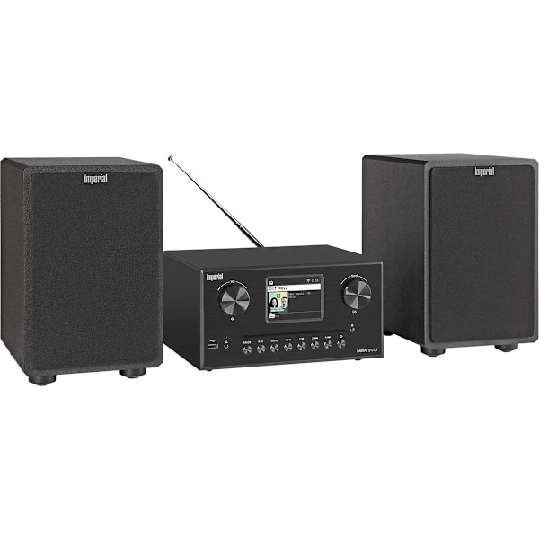 DABMAN i310 CD Hybrid micro Hi-fi System DAB+ / FM / Internet / Bluetooth Svart