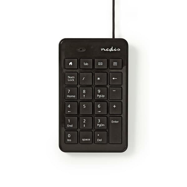 Wired Keyboard | USB-A | Kontor | Enhånds | Numerisk | Numerisk tastatur