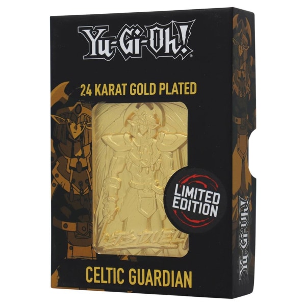 Yu-Gi-Oh! Replica Card Celtic Guardian (forgyldt)
