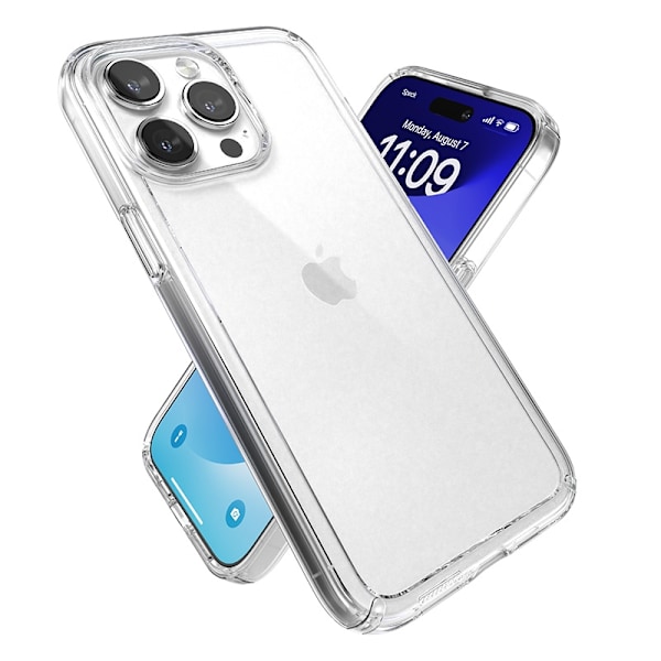 Speck Gemshell - Cover til iPhone 15 Pro Max (gennemsigtig)