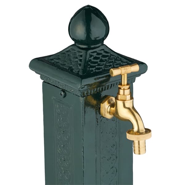 Antik metallfontän, 47 cm