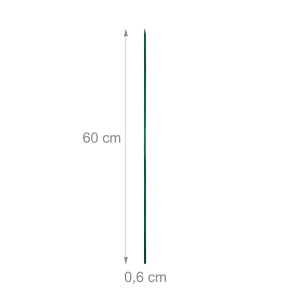 Blomsterpinde 60 cm i sæt af 50 stk